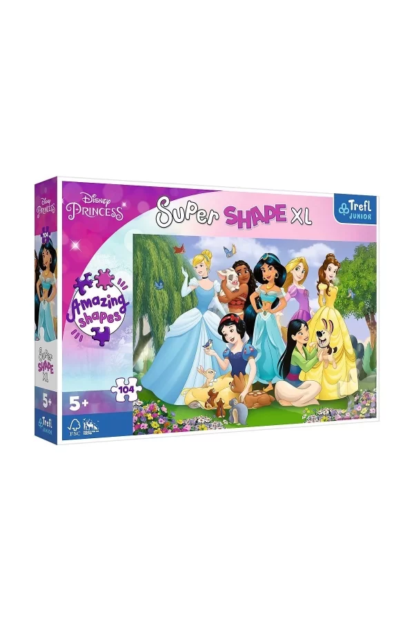 Puzzle-50019 Princess 104 Parça Çocuk Puzzle