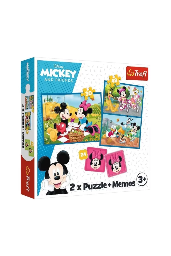 Puzzle-93344 2ın1 Disney Puzzle -trefl