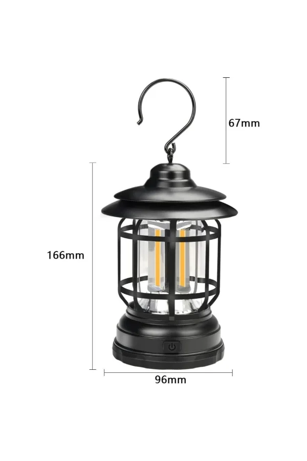 Retro LED Kamp Lambası