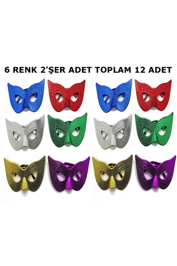 Retro Maskeli Balo Parti Gözlüğü