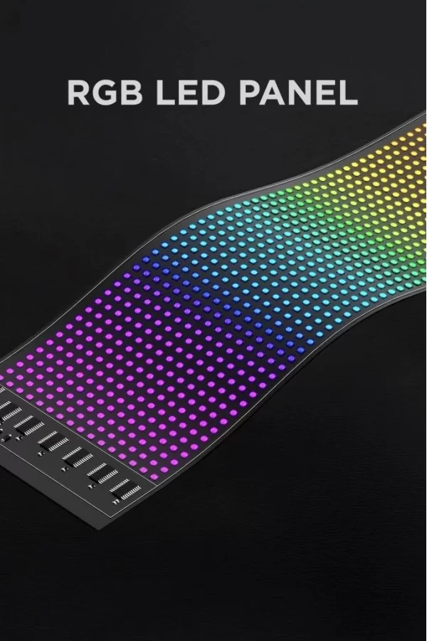 Rp1259 Led Matrix Panel 16x96cm Telefon Kontrollü Kayar Led Animasyon Aydınlatma