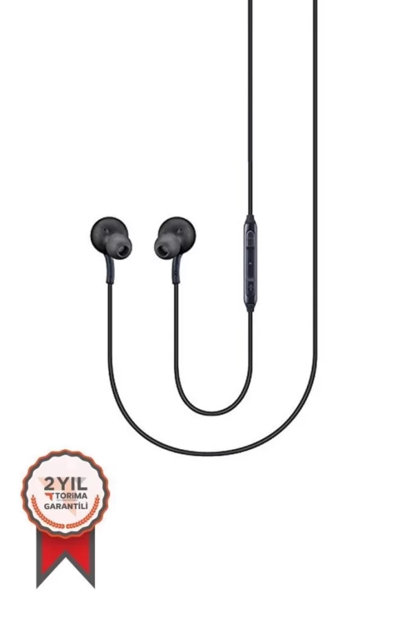 S11+ Kablolu Kulaklık Type-c Telefon Uyumlu Type-c Jak Kulaklik Siyah