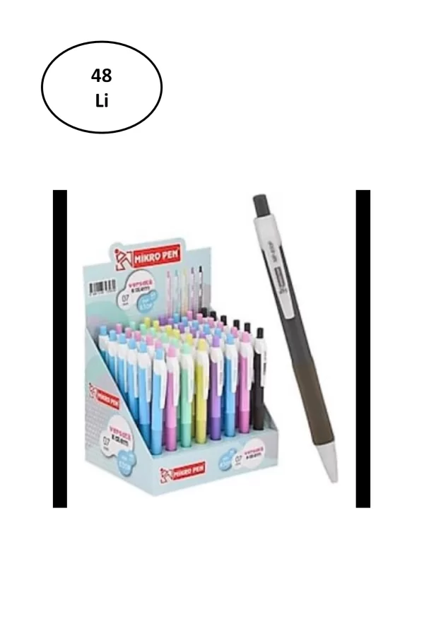 Şahin Mikro 830P 48li Pastel Versatil Kalem 0.7 mm