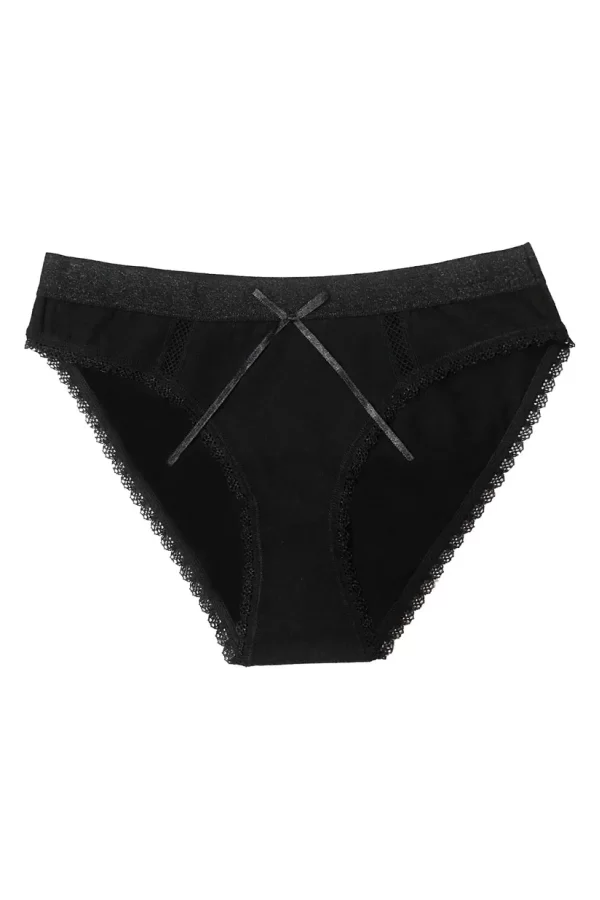 Şahinler Kadın Fiyonklu Fileli Bikini Külot B313