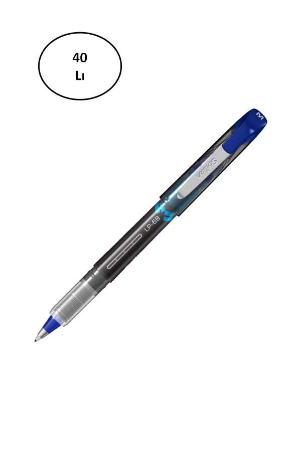 Scrikss Lp 68 Liquid Pen Mavi 40lı