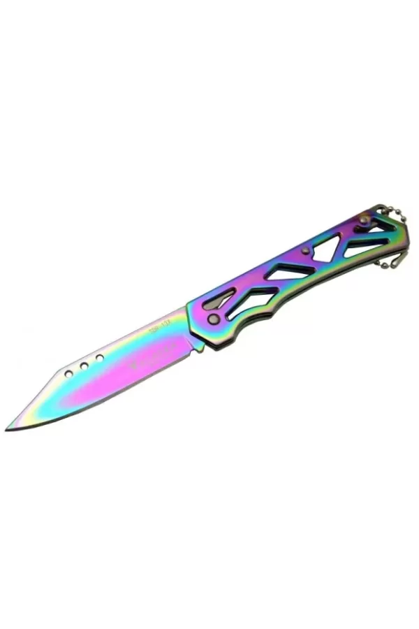 Sdr-13x Gökkuşağı Çakı 17 Cm Manuel, Kemerlikli