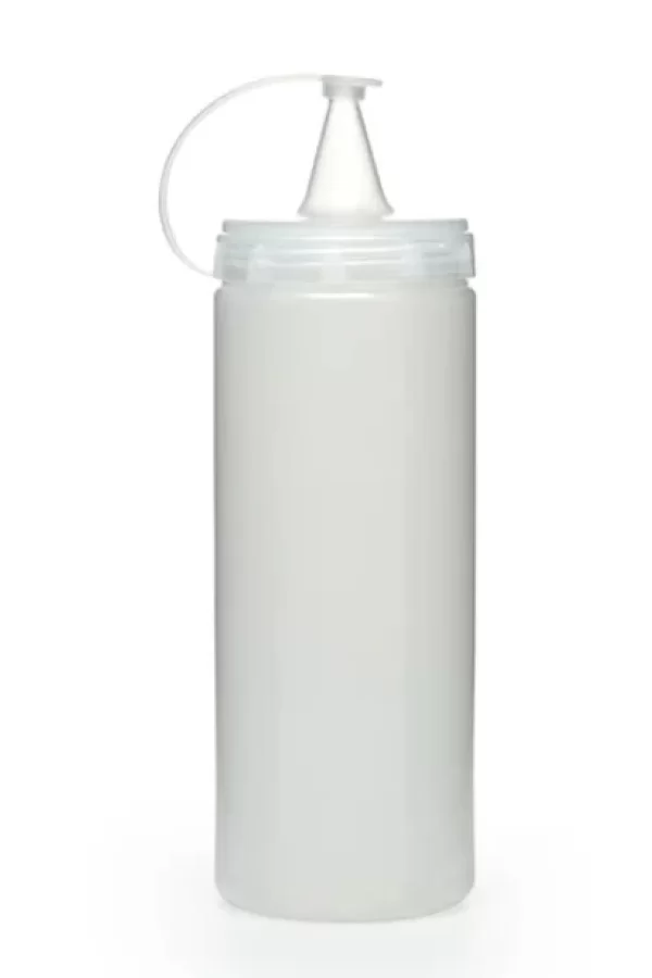 Şeffaf Sos Şişesi - 1000ml Dev Boy