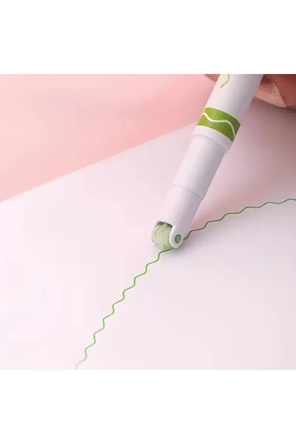 Şekilli Desen Baskılı 6lı Kalem Seti