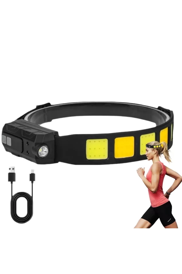 Sensörlü Cob Xpg Led Kafa Lambası  Wt-066