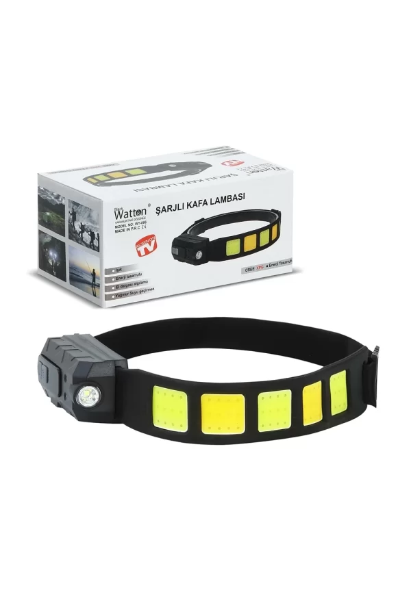 Sensörlü Cob Xpg Led Kafa Lambası  Wt-066