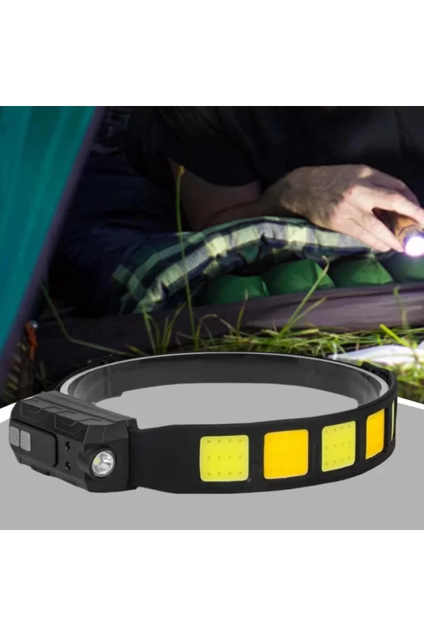 Sensörlü Cob Xpg Led Kafa Lambası  Wt-066