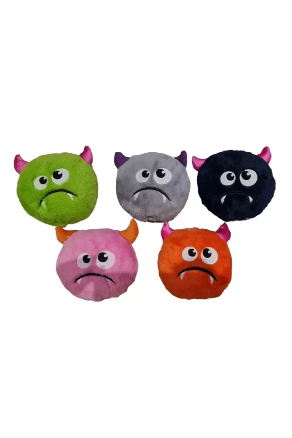 Sesli Peluş Monster Üzgün Köpek Oyuncağı 17 cm Çeşitli Renklerde