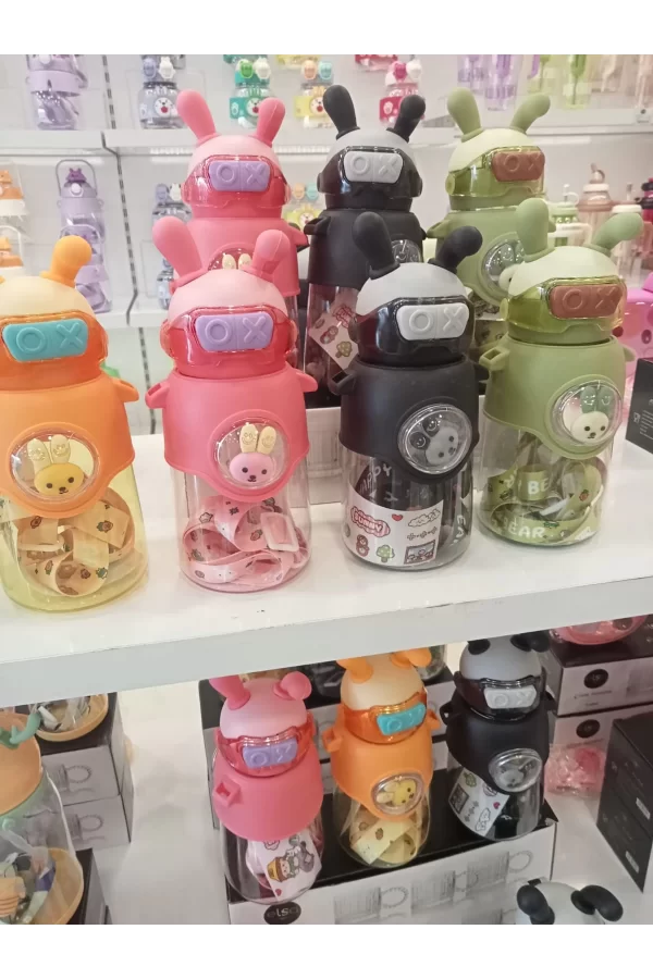 Sevimli Tavşan Su Matarası