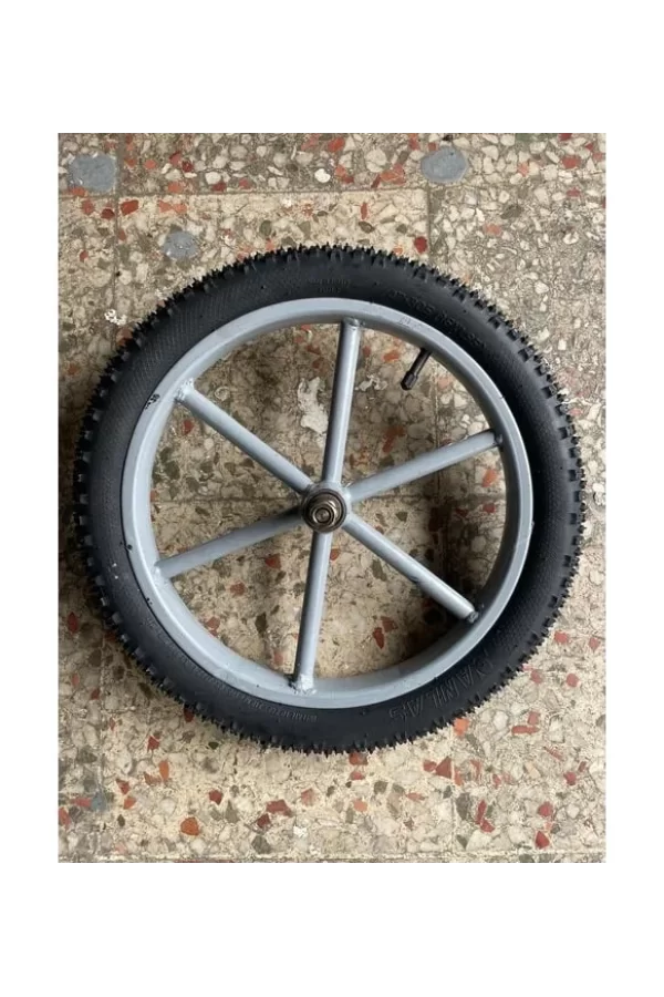 Seyyar Tezgah / Araba Tekerleği 40 Cm  - Borulu Jant (jant Boyu:30 Cm)