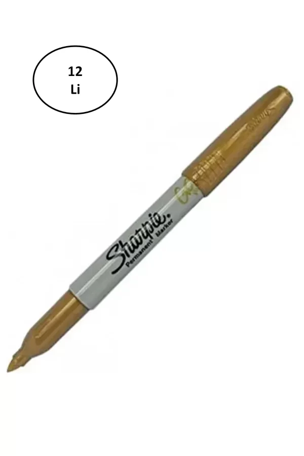 Sharpie Fine Metalik Parmenent Markör Bronz 1834365 12li