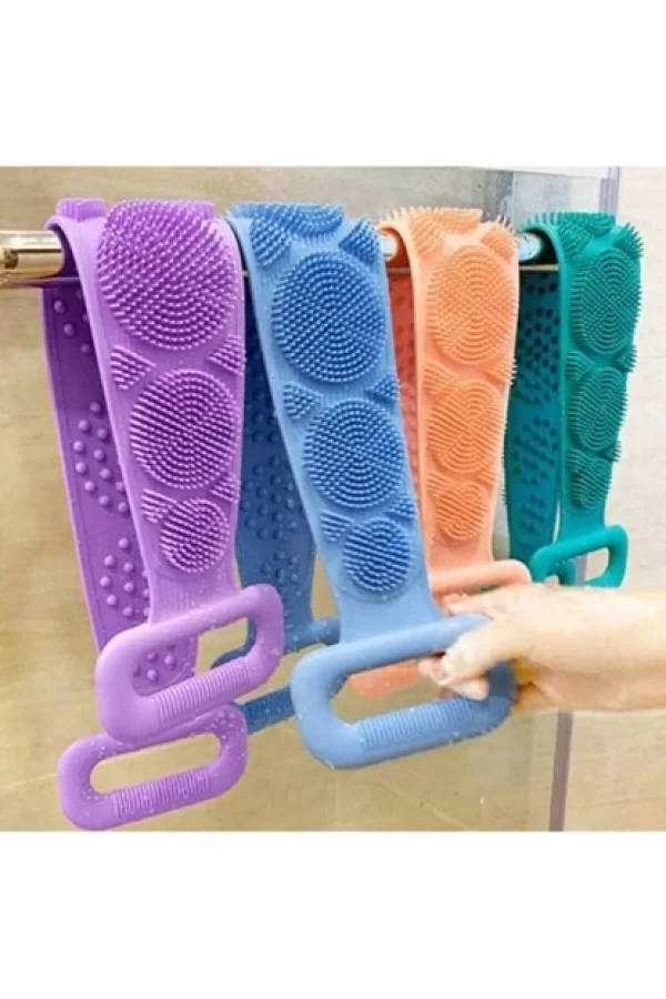Silikon Çift Taraflı Banyo Kesesi