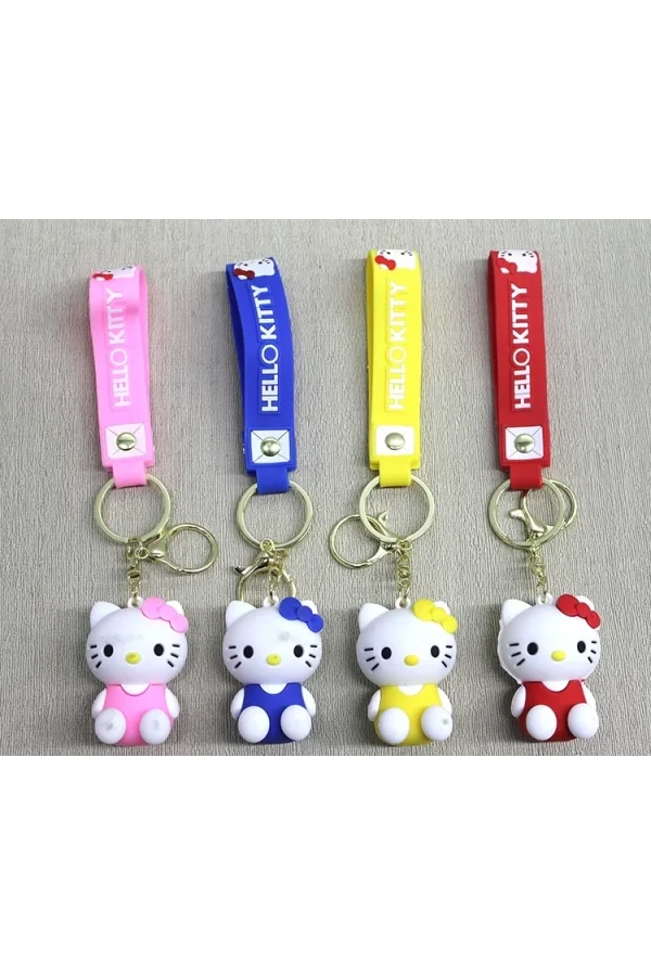 Silikon Hello Kitty Anahtarlık Alk4248
