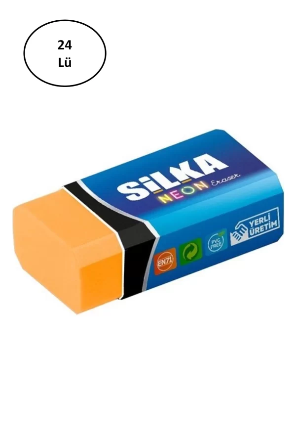 Silka Art.3 Neon Silgi 24lü Paket