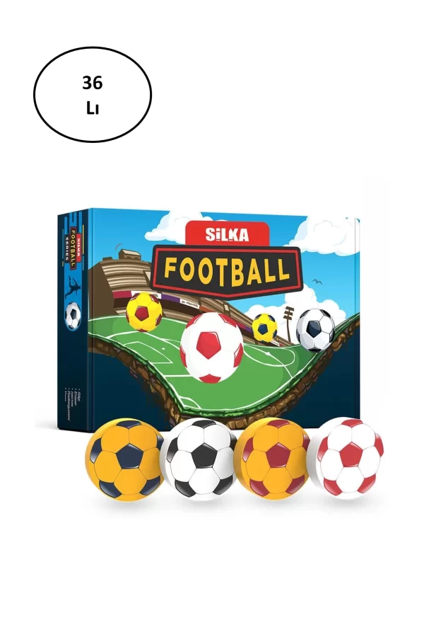 Silka Silgy Football Serisi Silgi 36lı