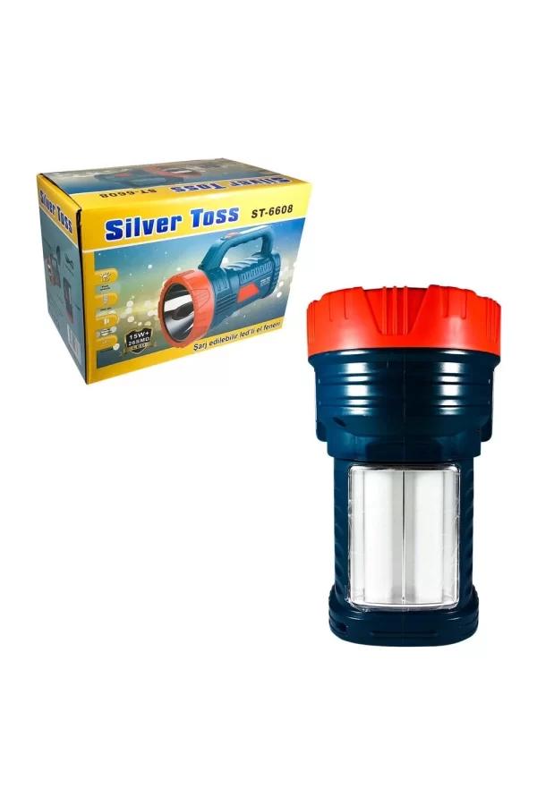 Sılver Toss St-6608 15 Watt + 26 Smd Ledli Işıldaklı Projektör