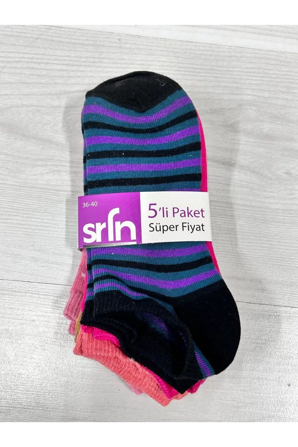 Şirin  Bayan Patik Çorap 335 (5li)