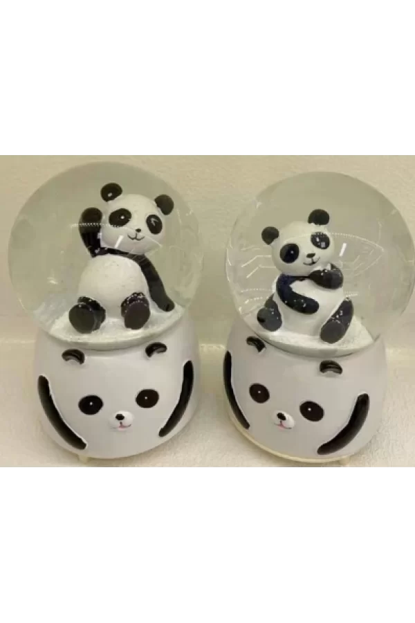 Siyah-beyaz Panda Kar Küresi Büyük Boy