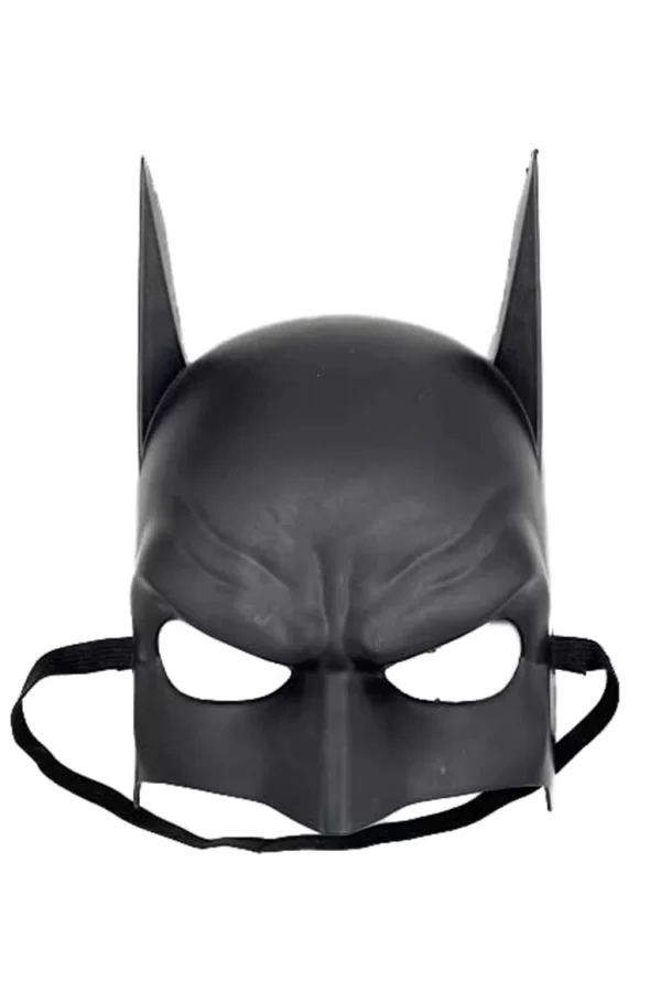 Siyah Çocuk Batman Maskesi Lastikli