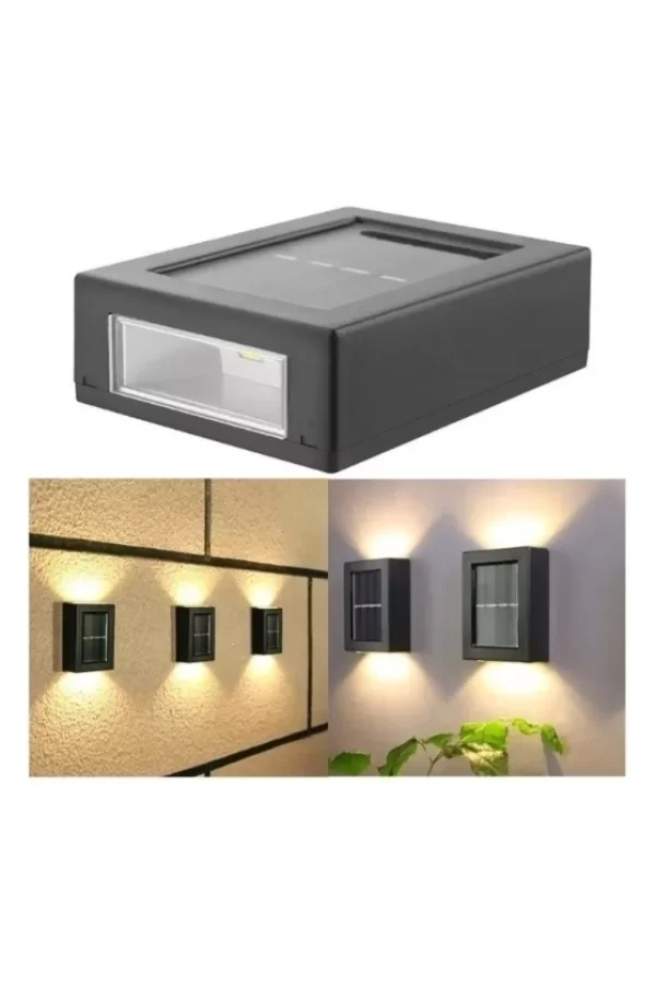 Solar 4 Ledli 11cm Du Aydınlatması Mz-309