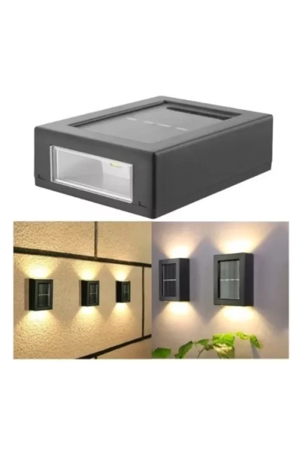 Solar 4 Ledli 11cm Duvar Aydınlatması