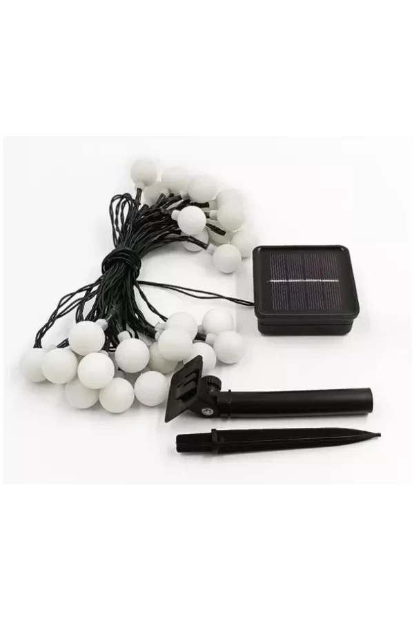 Solar 5m 28 Led Top Rgb Siyah Kablolu