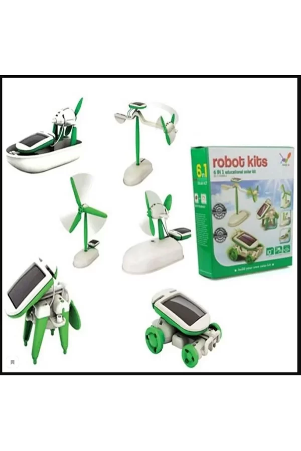 Solar Robot Mucit Kiti - 6 İn 1