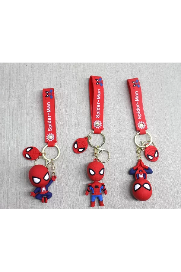 Spiderman Silikon Anahtarlık