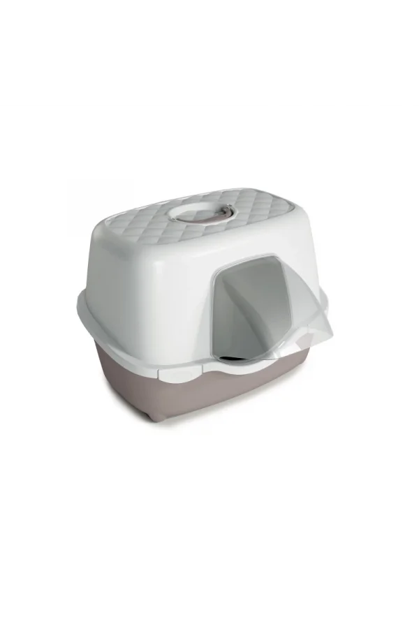 Stefanplast Tres Chıc Beyaz/pembe Kedi Tuvaleti 56x54,5x39cm