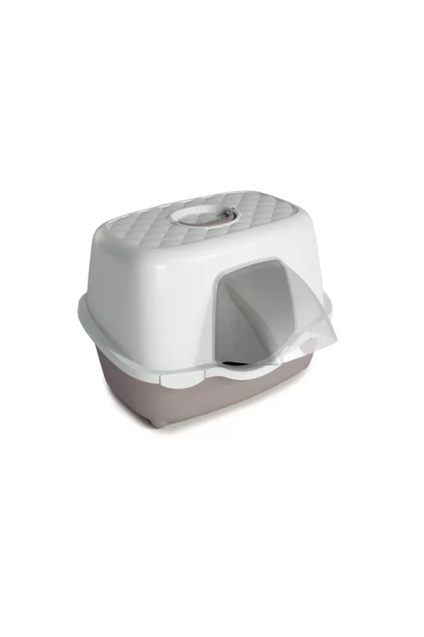 Stefanplast Tres Chıc Beyaz/pembe Kedi Tuvaleti 56x54,5x39cm