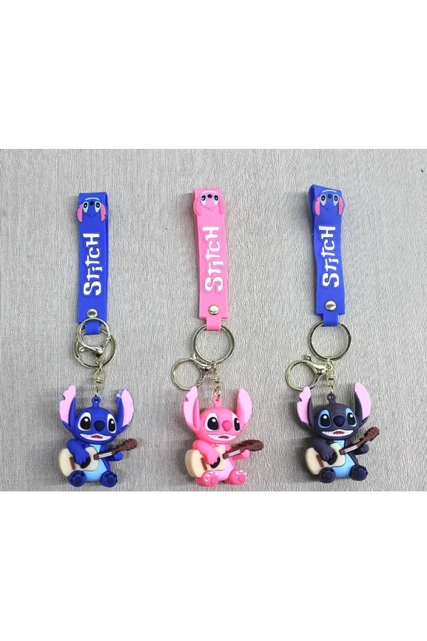 Stitch Silikon Anahtarlık Alk4261