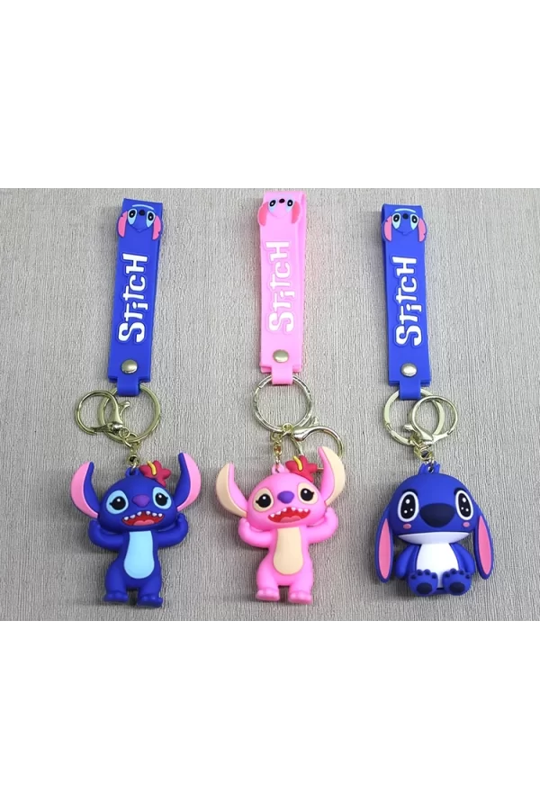 Stitch Silikon Anahtarlık Alk4266