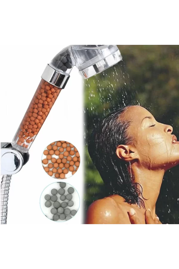 Su Arıtmalı Duş Başlığı Tasarruflu Kokulu Banyo Duş Başlığı