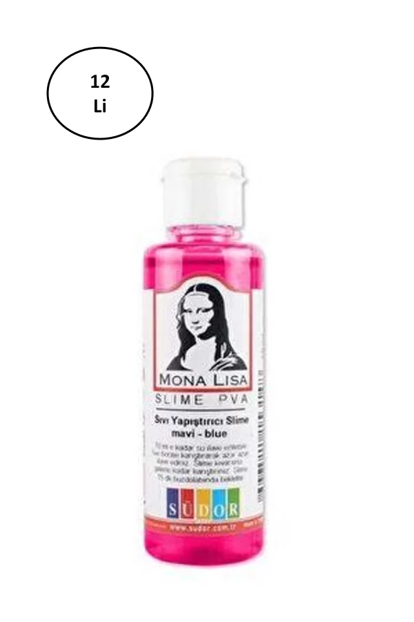 Südor Sıvı Slime 70 Ml Fosforlu Pembe 12li