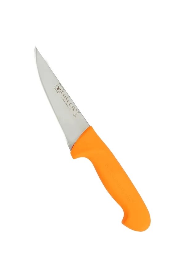 Sürmene  61110 Sivri Kasap Bıçağı, 13 Cm, Kaymaz Sap