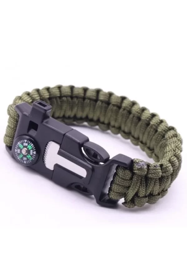 Survival Bileklik - Sos Multi Fonksiyonlu Hayatta Kalma Bilekliği