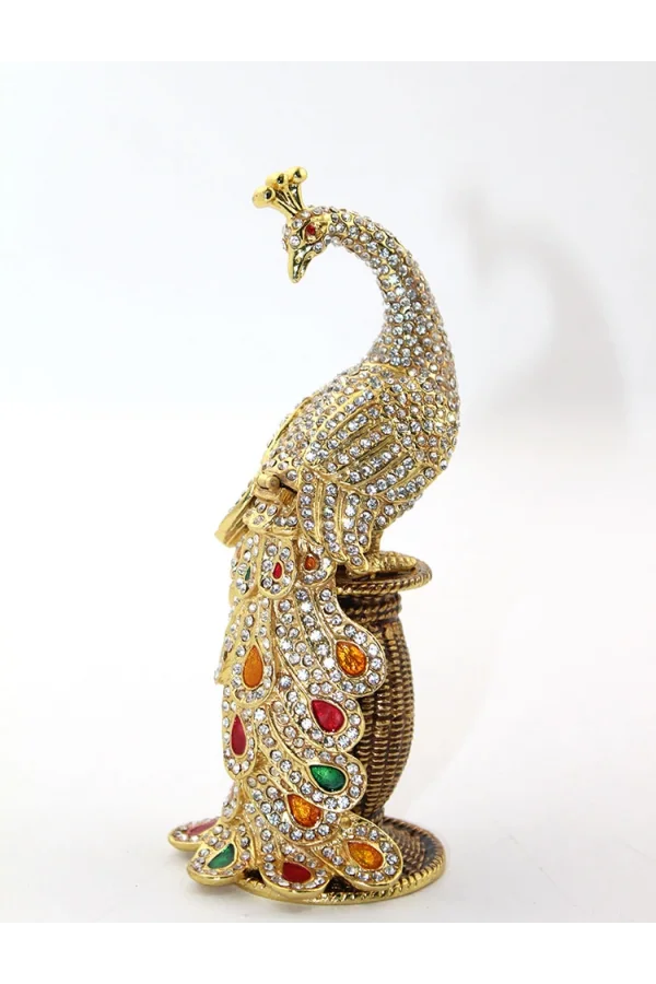 Swarovski Taşlı Tavuskuşu Model 4
