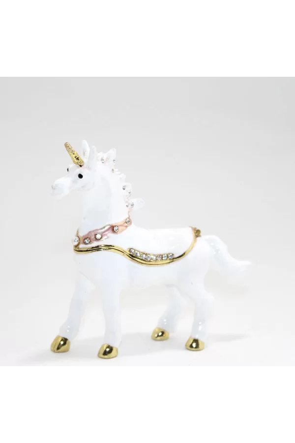 Swarovski Taşlı Tekli Unicorn Figürü