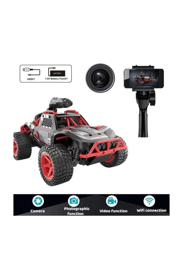 Syr-666-764wa Kumandalı Şarjlı Kameralı Off Road Araba -vardem Oyuncak