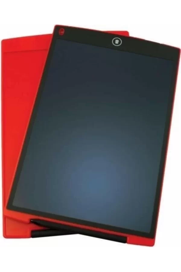 T12 Kırmızı Writing Tablet Lcd 12 Inç Dijital Kalemli Çizim Yazı Tahtası