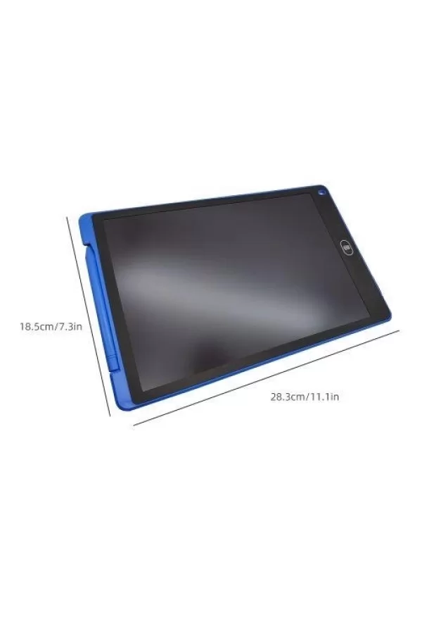 T12 Mavi Writing Tablet Lcd 12 Inç Dijital Kalemli Çizim Yazı Tahtası