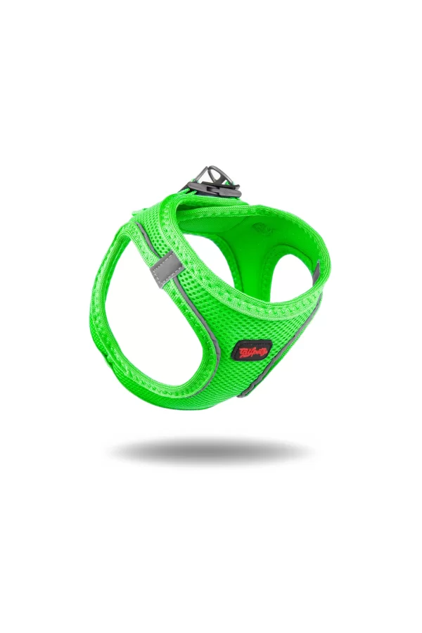 Tailpetz Air Mesh Köpek Göğüs Tasması 2XSmall 28x32 cm Neo Green