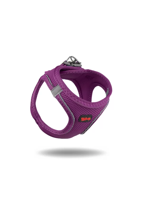 Tailpetz Air Mesh Köpek Göğüs Tasması 3XSmall 24-28 cm Mor