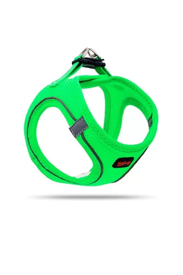 Tailpetz Air Mesh Köpek Göğüs Tasması Large 48x54 cm Neon Yeşil