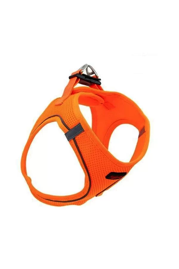 Tailpetz Air Mesh Köpek Göğüs Tasması X Large 54x60 cm Neo Turuncu