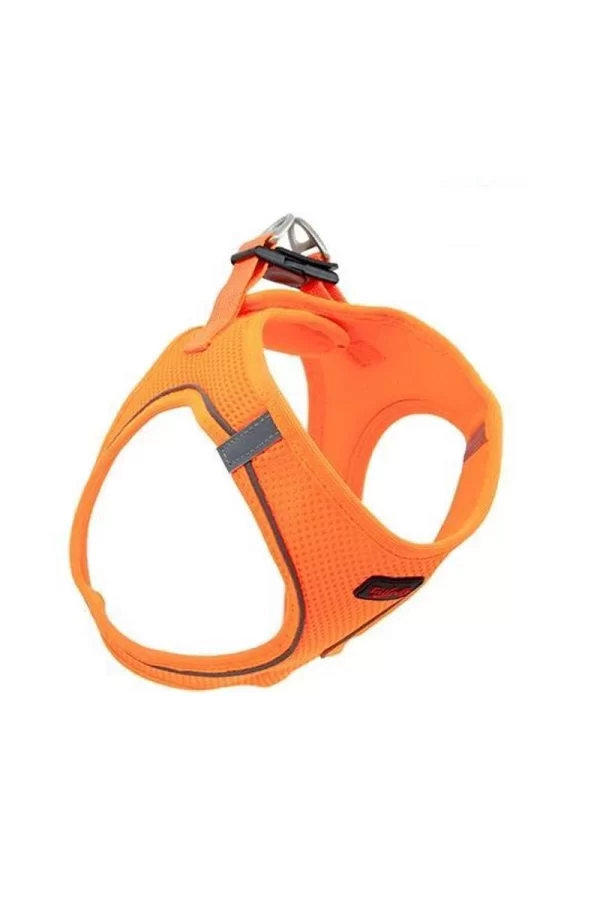 Tailpetz Air Mesh Köpek Göğüs Tasması X Large 54x60 cm Neo Turuncu